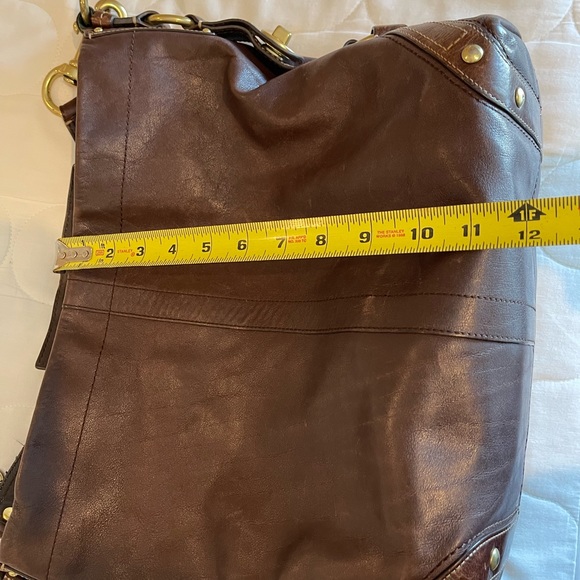 Coach Carly Brown leather Hobo with Coach wallet - Picture 9 of 9